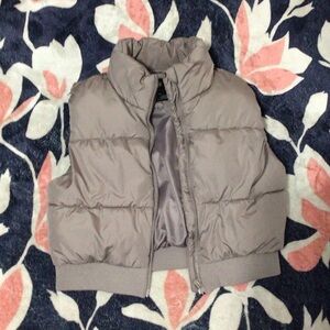 Aeropostale Kids Puffer Vest - Taupe